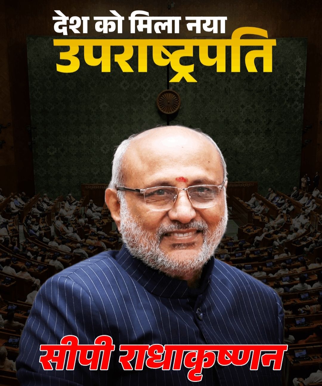 देश को मिला नया उपराष्ट्रपति